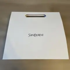 【匿名発送】SAINT LAURENT ショップ袋 ホワイト
