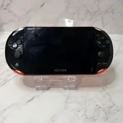 【動作品】 PS Vita 2000 レッド ブラック 本体 Sony ソニー
