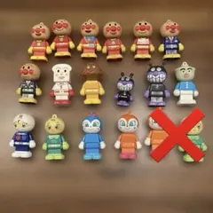 アンパンマン　ブロックラボスイング人形　セット