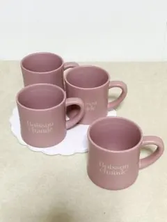 【新品未使用】Francfranc ルカフェ　マグカップ　4点セット　おまけ付き