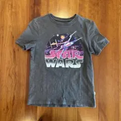 【キッズ120㎝】GAP STAR WARS グレー Tシャツ S
