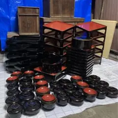 漆器 10組セット 大正末〜昭和初期の時代