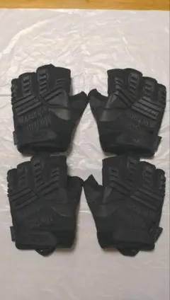 メカニクスウェア　エムパクト　フィンガーレスグローブ　色：コバート（黒）×２のサムネイル