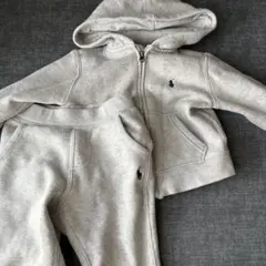 Ralph Lauren 12M グレー トレーナー・パンツセット