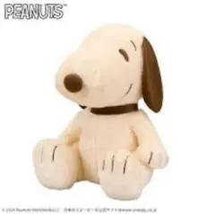 特大★PEANUTS スヌーピー ぬいぐるみ　ブラウン