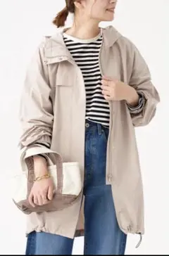 【美品】JOURNAL STANDARD ビッグマウンテンパーカー ベージュ