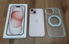 iPhone15 128GB ピンク 本体 SIMフリー ケース TORRAS - メルカリ