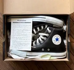 CONVERSE レザー オールスター HI BLACK