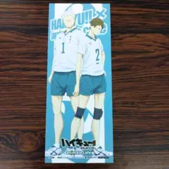 3660 ハイキュー 青根高伸 二口堅治 ブックマーク しおり