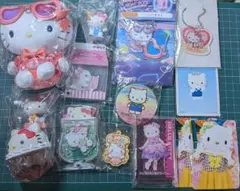 サンリオ　ハローキティ　グッズ　ぬいぐるみ　Happyくじ　アクキー　まとめ売り