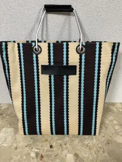 1metre carre ❤️PARIS MARCHE ストライプ トートバッグのサムネイル