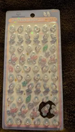 ボンボンドロップシール　ディズニー　アリスインワンダーランド