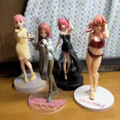 五等分の花嫁 フィギュア 4体セット おまけ付きのサムネイル