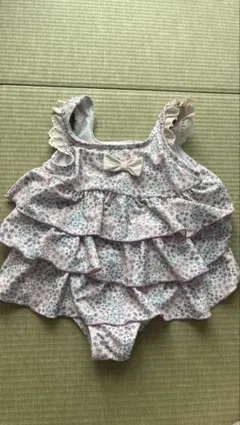 cono ベビー水着 110cm フリル 花柄