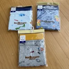 HOT BISCUITS パンツ 100cm 3枚セット