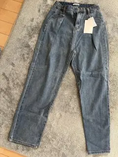 CLASSICAL ELF ハイウエストブルーデニムパンツ Lサイズ