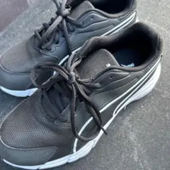 PUMA スニーカー ブラック×ホワイト SOFTFOAM