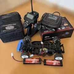3パック走行動作確認済 XBベース タミヤ ネオスコーチャー完成フル