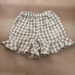 ブランシェス　半ズボン　チェック　子供服