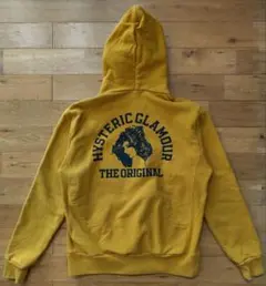HYSTERIC GLAMOUR フルジップ パーカー L マスタードイエロー