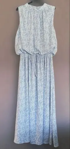 OLIVE des OLIVE 花柄フレアスカート ブルー Mのサムネイル