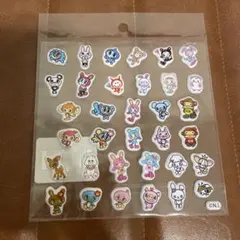 【新品未開封】ナルミヤキャラクターズ　ナルミヤハッピーパーク　ぷっくりシール