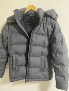 美品　SHIPS シップス　ダウンジャケット　フード脱着可　m