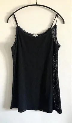 maurices 00s ナイロン レース キャミソールミニドレス ブラック 黒のサムネイル