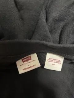 Levi's リーバイス ロゴ スウェット ブラック Lのサムネイル