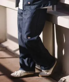 Dickies ディッキーズ　36 インディゴブルー　ダブルニー　ワーク　パンツ