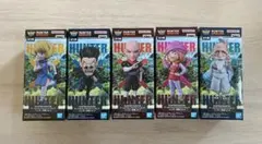 HUNTER×HUNTER ワールドコレクタブルフィギュア5種セット