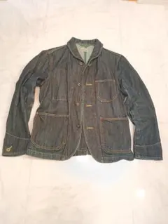 セール　GREEN LABEL RELAXING デニム ボタン付きジャケット