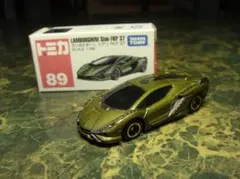 トミカ　No.89 ランボルギーニ シアン FKP 37　箱付きのサムネイル