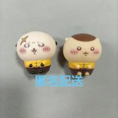 ちいかわ　ココスコラボ　ラッコ先生　くりまんじゅう　ソフビ人形