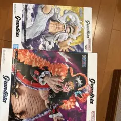 ワンピース Grandista ルフィ ギア5 ティーチ フィギュア
