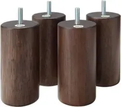 無印良品 木製脚 (M8) 12cm ナチュラル　4本