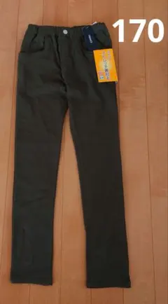サクサク様専用☆ストレッチパンツ　裏起毛 　170サイズ　カーキ色