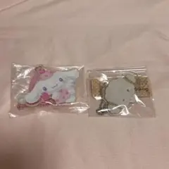 サンリオ シナモロール アクリルキーホルダー 2点セット