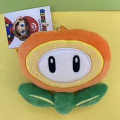スーパーマリオ　フラワー コインケース ぬいぐるみキーホルダー