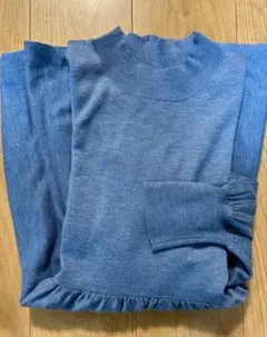 値下げしました！　ハイネック長袖ニット