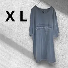 ヘインズ　グレー Tシャツ　X L オーバーサイズ　ユニセックス
