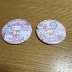 サンリオキャラクター ピンバッジ 2個セット
