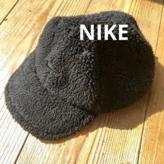 NIKE ナイキ　フリースキャップ　浅め　黒