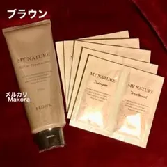 マイナチュレ　カラートリートメント　ブラウン　200g×4本 マイナチュレオールインワンカラートリートメント（白髪用）
