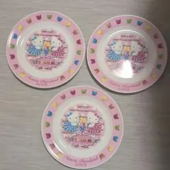 サンリオピューロランド ハローキティ プレート 2002年 2枚セット
