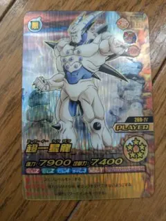 り*う様 ドラゴンボールカードW爆裂　インパクトデーターカードダス　　 超一星龍