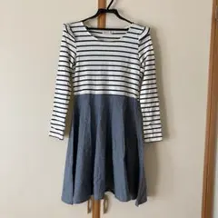 earth music&ecologyボーダーワンピース