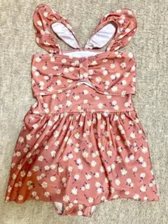 ワンピース　水着　花柄　130cm