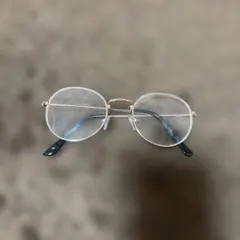 ラウンドメガネ ゴールド フレーム