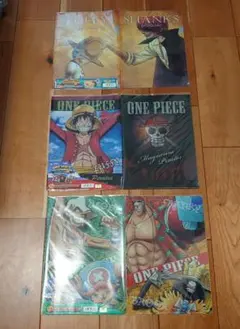 ONE PIECEワンピース 一番くじクリアファイルまとめ売り